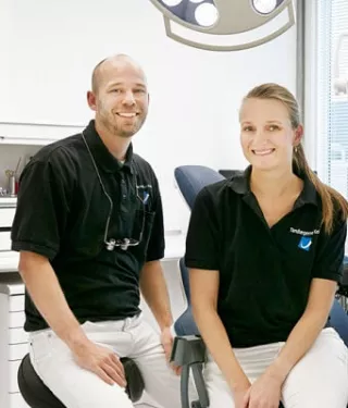 Drs. Simon and Louise Kold (Photo courtesy of Herning Implant Center)
