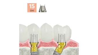Gold coping Multi-unit Abutment