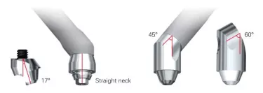 Multi-unit Abutments (Four abutments with demonstrated angulations)