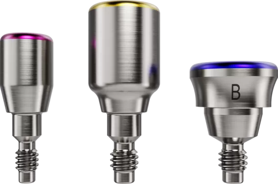 Healing abutments