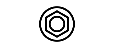 External hex