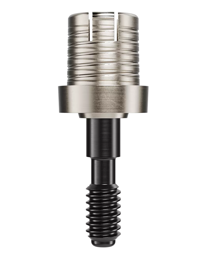 Universal Base Non-Engaging Straight Tri-Channel Abutment WP