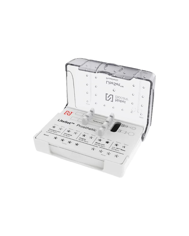 Prosthetic LiteSet Tray Instrument Storage Set