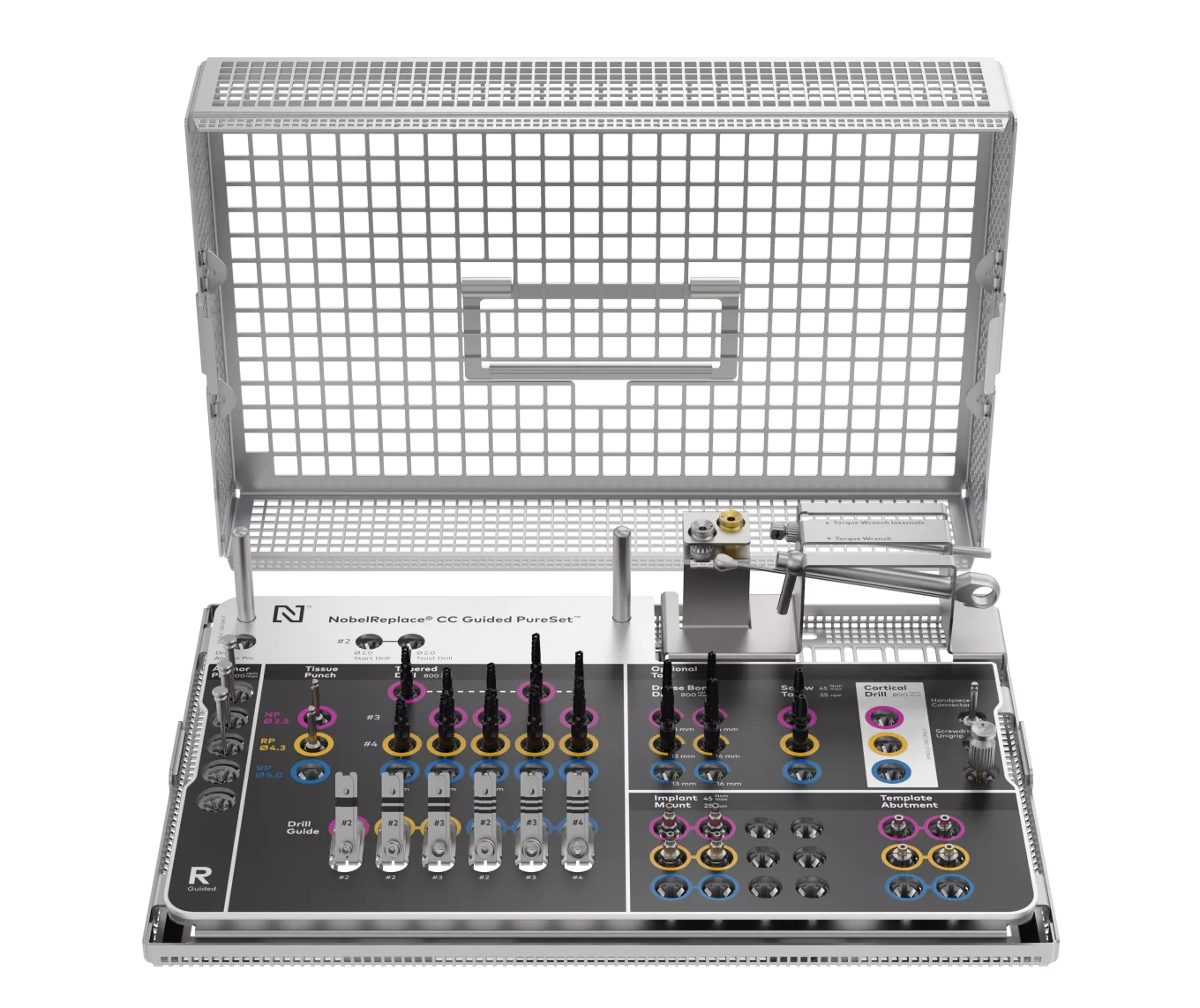 NobelReplace Conical Connection Guided PureSet Dental Implant Set